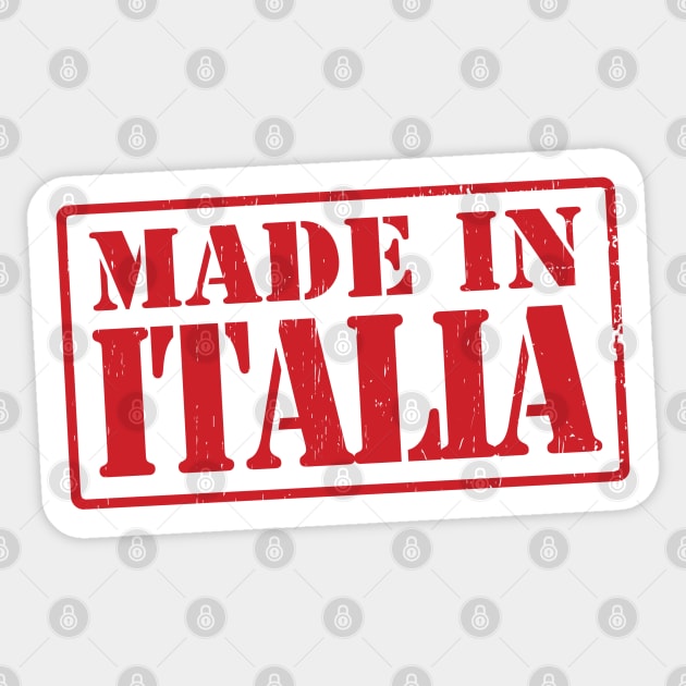 MADE IN ITALIA STAMP Sticker by LILNAYSHUNZ